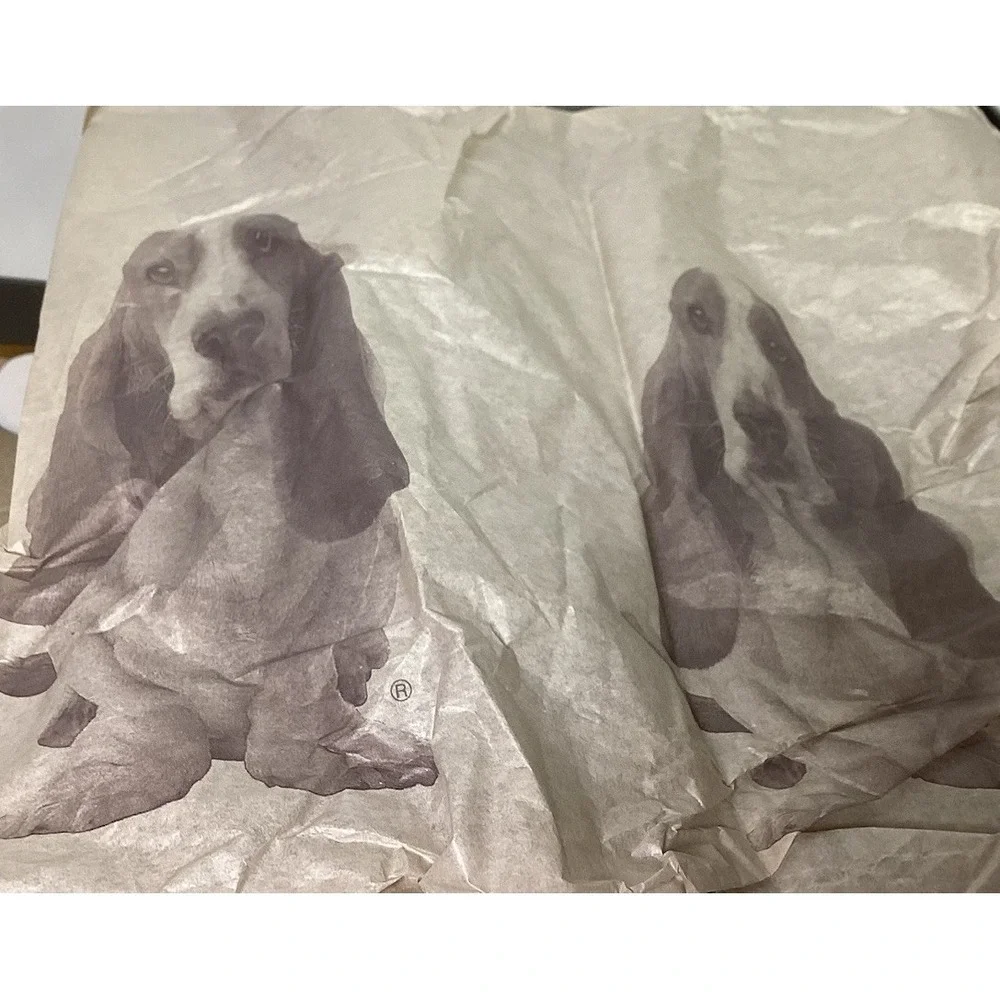 Vintage Hush Puppies Mens Grey Suede Oxfords 11 In Box Look New With Puppy Paper